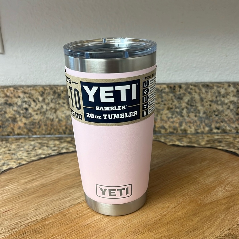 Limited Edition Pink Yeti 20 oz Tumbler